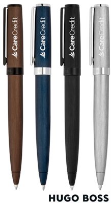 Hugo Boss Gear Brushed Ballpoint Pen