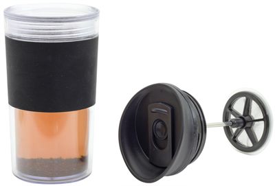 Inbuilt Filter Plunger Travel Mug