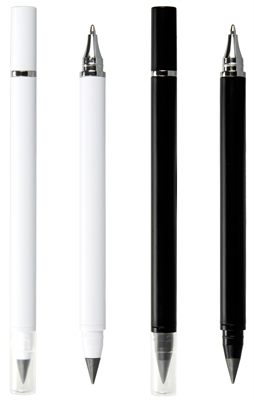Combination Ballpoint & Inkless Pen