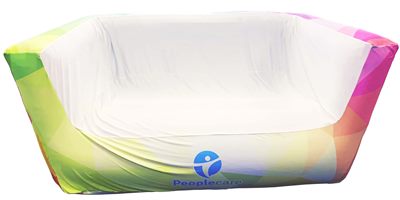 Inflatable Two Seat Sofa Shape