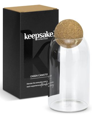 Keepsake Onsen Glass Canister