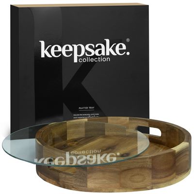 Keepsake Wooden Platter