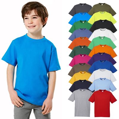 Kids Modern Fit Combed Cotton Tee