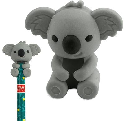 Pencil Top Koala Shaped Rubber Eraser