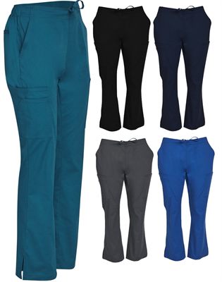 Ladies Waist Tie Scrub Pants