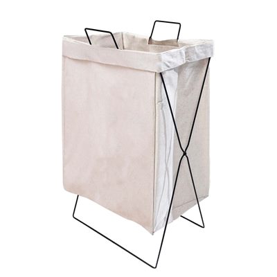 Laminated Cotton Laundry Basket
