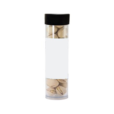 Large Gourmet Plastic Tube Loaded With Pistachios