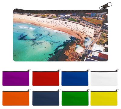 Large Neoprene Full Colour Pencil Case