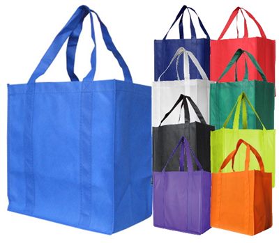Promotional Shopping Bags in many colours including black, navy blue,