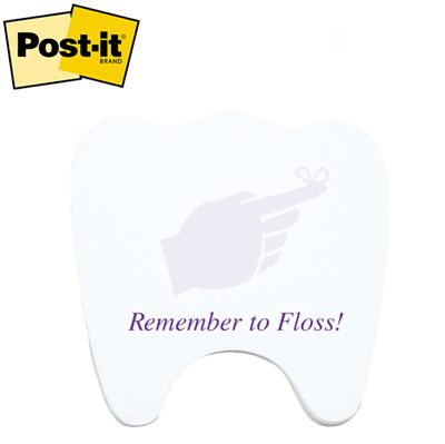 Large Tooth Shaped Post-it® Notes