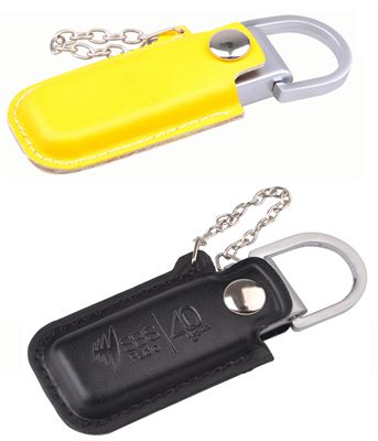 Leather Pouch USB Flash Drive
