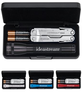 Leatherman® Rebar & "AA" Mini Maglite® Gift Set