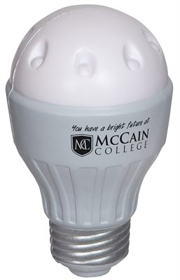 LED Light Bulb Shaped Stress Reliever