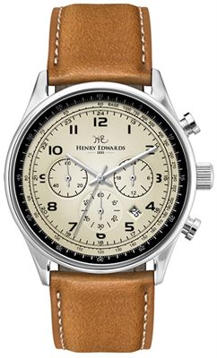 Leopold Beige Dial Chronograph