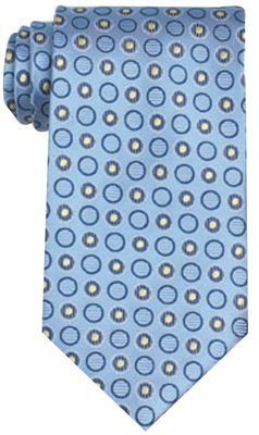 Light Blue Coloured Cambridge Polyester Tie
