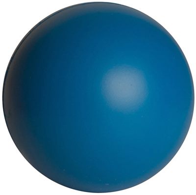 Printed Light Blue Stress Balls
