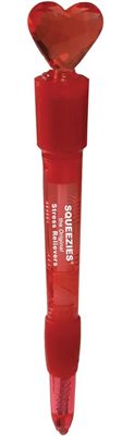 Light Up Heart Topped Pen
