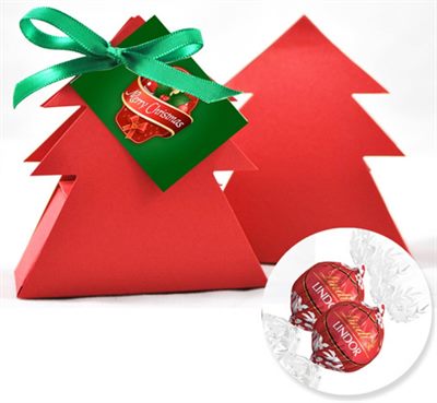 Christmas Tree Lindor Balls Box
