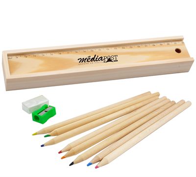 Mantello Wooden Pencil Set