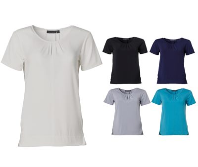 Mara Round Neck Short Sleeve Top