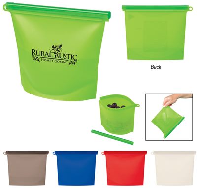 Melina Food Bag With Plastic Slider