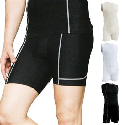 Mens Actionwear Cropped Bike Shorts
