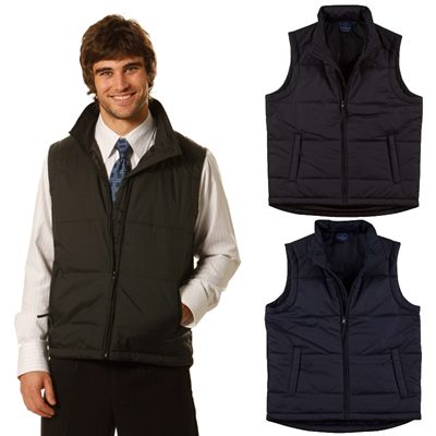 Mens Padded Vests are high quality promotional vests.