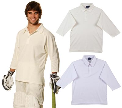 Mesh Knitted Cricket Shirt
