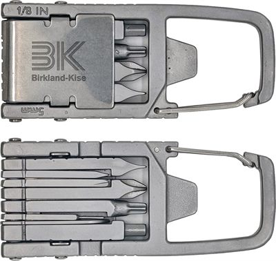 Metal 12-in-1 Carabiner Multi-Tool