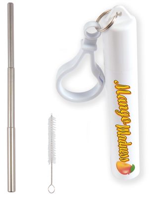 Collapsible Stainless Steel Drinking Straw