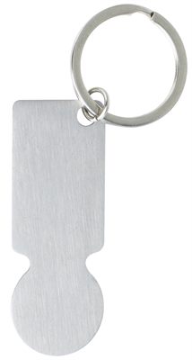 Metal Trolley Keyring