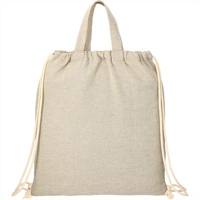 Miramar RPET 4oz Cotton Drawstring Bag
