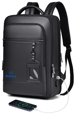 Moretti Polyurethane Laptop Backpack