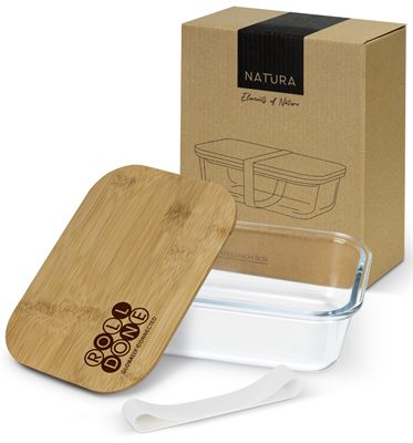 NATURA Rectangular Glass Lunch Box