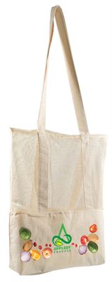 Long Handle Mesh Calico Bag