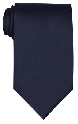 Navy Blue Coloured Polyester Tie