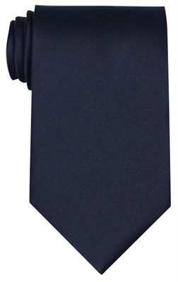 Navy Blue Coloured Silk Tie