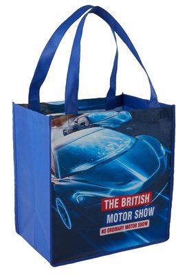 Sublimated Print Two Side Non Woven Shopping Bag