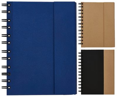 Notebook With Sticky Flags And Notes