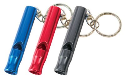 Novelty Whistle Key Ring