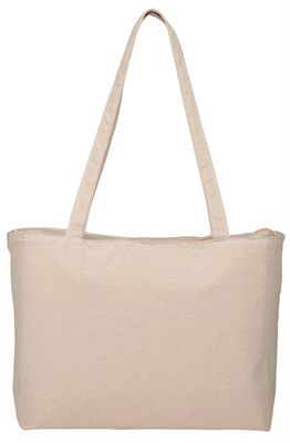 Brixx 10oz Cotton Canvas Shopper Tote