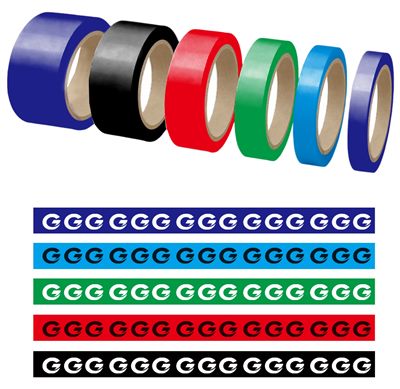 One Colour Printed BOPP Coloured Packaging Tape