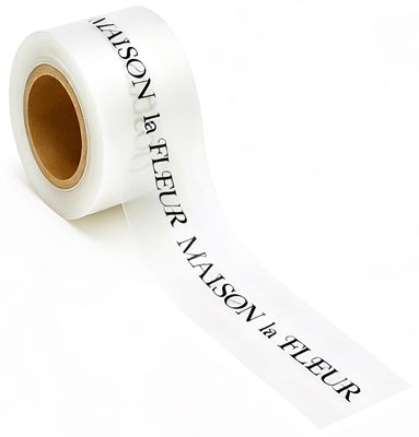One Colour Screen Printed TPU Soft Ribbon