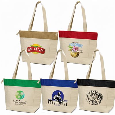 Pantry Cotton Cooler Shopping Tote
