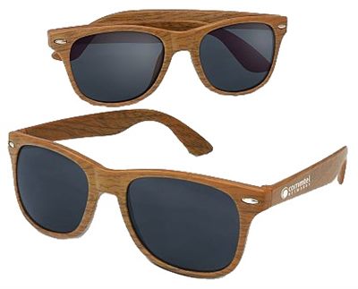 Peak Wood Tone Sun Glasses