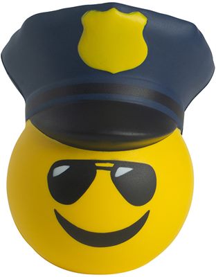 Police Officer Emoji Shaped Stress Reliever