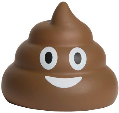 Poo Emoji Shaped Stress Reliever