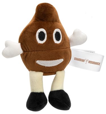 Poop Emoji Shape Stress Buster