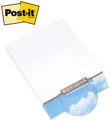 Post-it® Circle Angled Note Pad