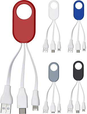 Pozzo 3 In 1 Charging Cable Set